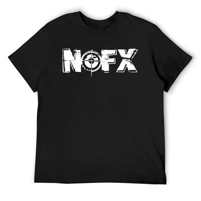 NOFX серебристо-белая футболка для мальчика простая смешные костюмы аниме фигурки Мужская футболка