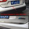 For Nissan Qashqai J11 2014 2015 2016 Door Sticker Stainless Steel Back Door Tailgate Trim Car Styling