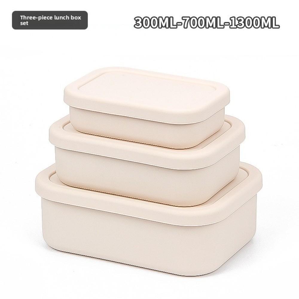 300/700/1300/2100ML Microwave Oven Lunch Box Food Grade Food Storage Container Storage Box Student
