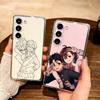 Чехол для телефона с персонажами О-Окарун и Аясе из аниме DDD для Samsung A10 A12 A31 A40 A70 Прозрачный чехол-обложка