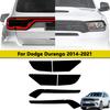 Тонировочная пленка для передних и задних фар Dodge Durango 2014-2026 Черная виниловая пленка Чехол для тюнинга Автомобильные световые аксессуары Модифицированные