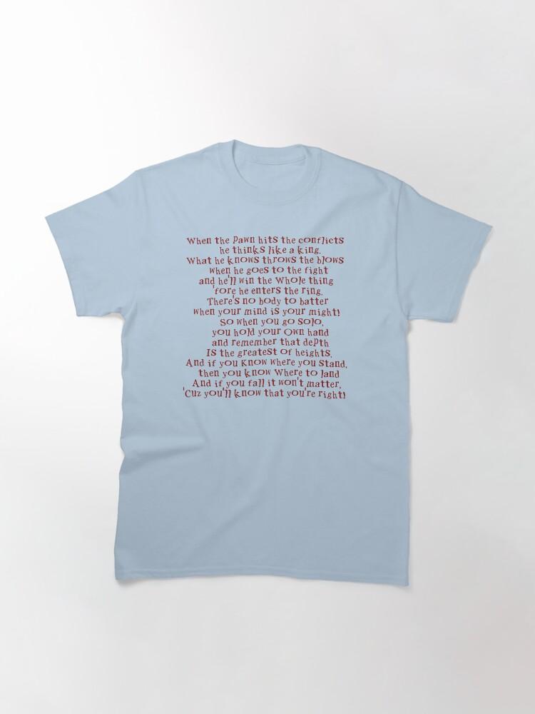 fiona apple when the pawn hits the conflict he thinks like a king fiona apple album Classic T-Shirt