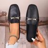 Baotou Half Slippers for Women Wearing 2025 Summer New Korean Version Square Headed One Step Lazy Slippers for Women