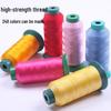210D 3-нитевая нейлоновая швейная нить для подушек, диванов, штор и мерсеризованных краев - Яркая шелковая нить, Бесплатная доставка