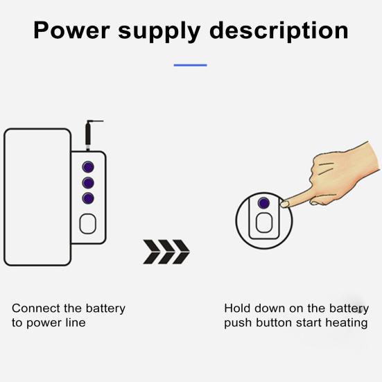 1 пара носков с подогревом, регулируемые по 3 температурам, быстро нагревающиеся, с USB-подзарядкой, от батареи, эластичные, утолщенные, электрические носки с подогревом для ног