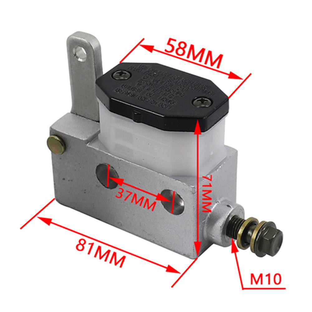 Rear Foot Hydraulic Main Brake Pump Disc Brake Pump Is Suitable for Kart ATV Four-wheel Motorcycle Modification