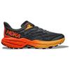 HOKA Speedgoat 5 Castlerock Flame Мужские кроссовки черные 1123157-CFLM