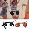 Waist Beer Bottle Waist Bag Adjustable Drink Holder for Camping Portable Beer Belt Bag Wine Bottles Can Holder Waist Pack Bag