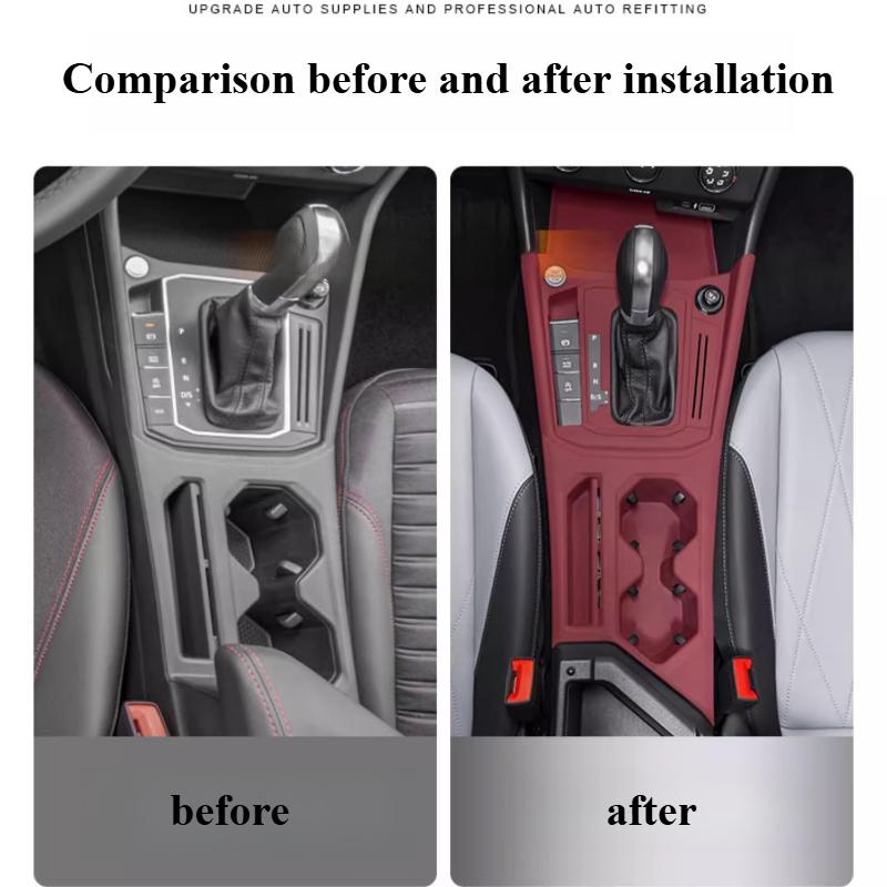For Volkswagen Lavida Virtus Polo Sedan Central Control Silicone Protective Pad Interior Wireless Charging Car Accessories Tools