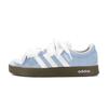 VL COURT 2.0 Quick Dry Abrasion Resistant Lightweight Low Top Skateboard Shoes Blue White HQ1802(team134-)