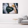 Canvas Print, Love Pendant