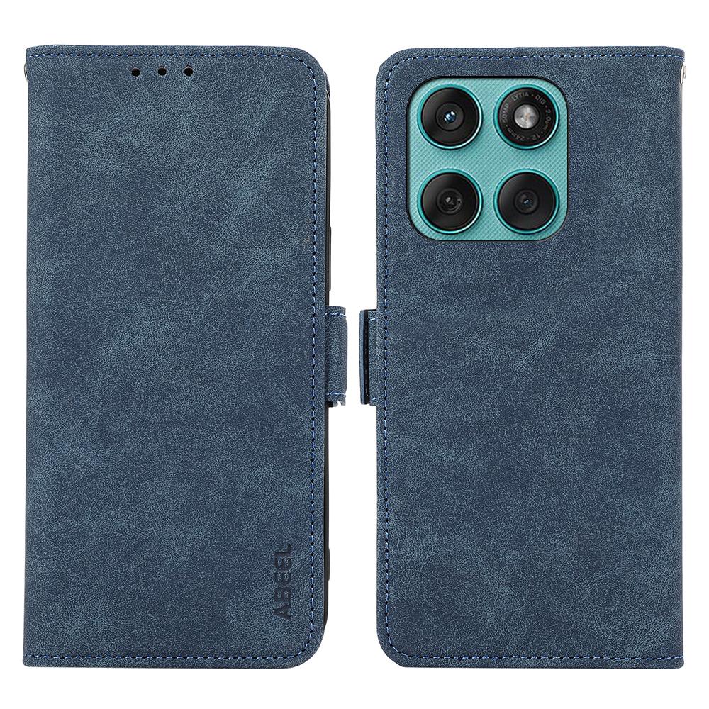 ABEEL Чехол для Motorola Edge 60 5G/60 Fusion 5G из ПУ кожи, фолио-подставка для просмотра, с блокировкой RFID, чехол для телефона