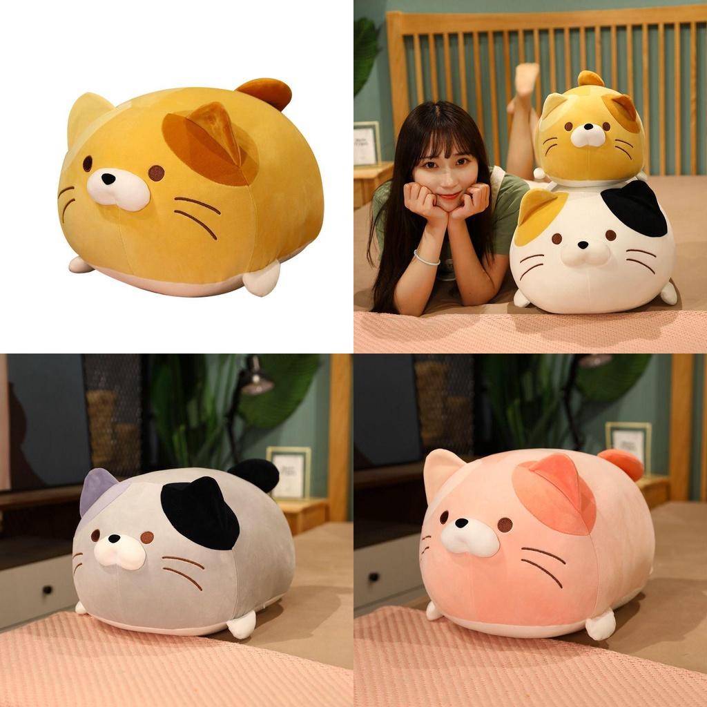 Очаровательные игрушки-кошки, мягкая игрушка, плюшевая игрушка, плюшевая кукла, идеально подходящая для девочек, домашний декор