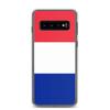 Coque Téléphone - Samsung - Galaxy S10 - Drapeau France - Souple - Multicolore