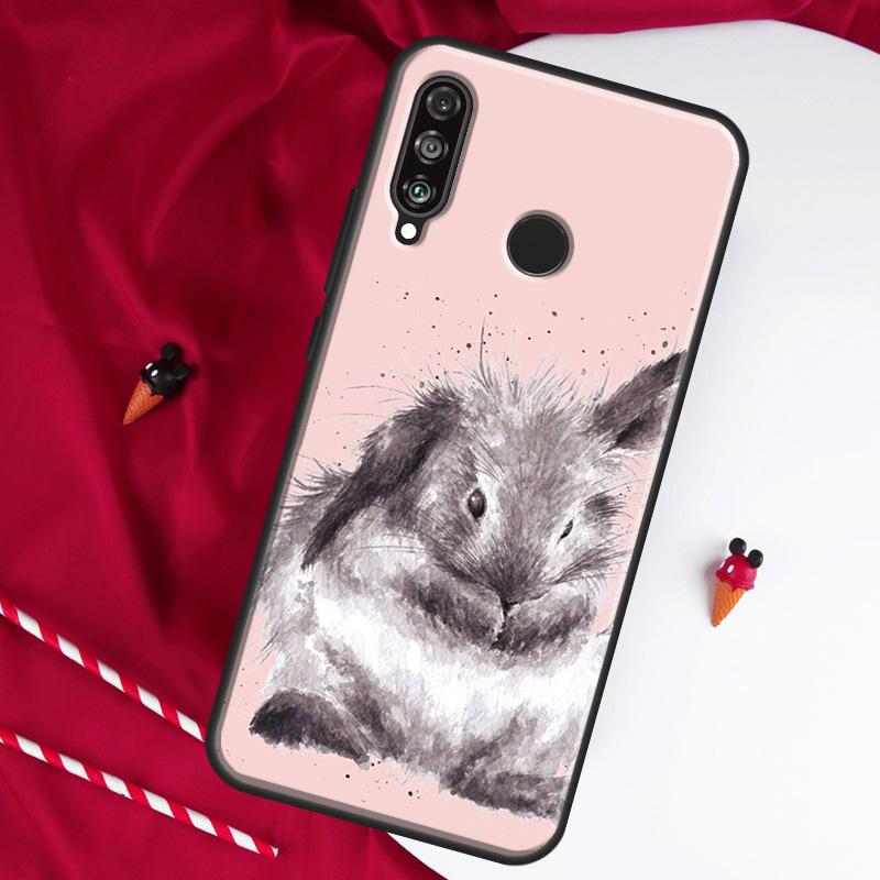 Кролик Для Huawei Nova Y61 Y70 Y90 Y60 Y72 Y91 12s 12i 11i 7i 8i 9 10 SE P60 Pro P30 P40 Lite Чехол