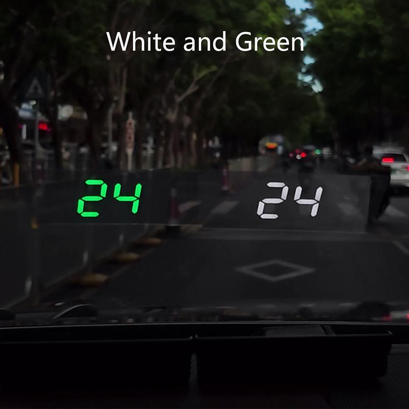 Автомобильный цифровой спидометр Head Up Display Транспортные средства Датчик скорости Hud Проектор на лобовое стекло для грузовиков GPS Помощь вождению Инструмент