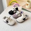 Boys' sports shoes, new spring and autumn models, soft-soled, versatile, breathable white shoes, girls' casual lightweight star sneakers