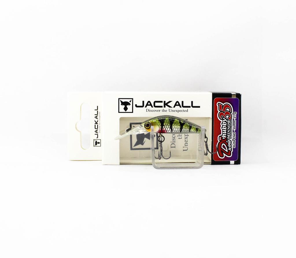 Jackall Diving Chubby Minnow 35 Suspend Lure HL Perch (3586)