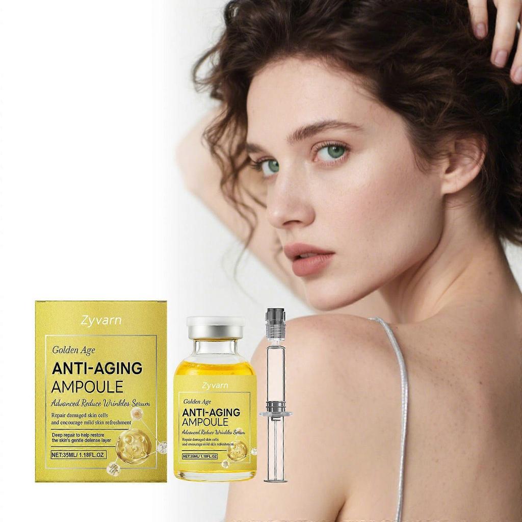 Anti Aging Ampoule Serum for Face, Advanced Skin Renewal Formula for Wrinkle Reduction, Hydration & Radiance, Professional Ampoule for Daily Use and M