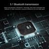 H2 Bluetooth-совместимые наушники 5.1 с цветной светодиодной подсветкой Портативная складная беспроводная гарнитура для игр