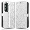 Для itel A95 5G Чехол-кошелек Тиснение точками Искусственная кожа Чехол для телефона с ремешком на запястье