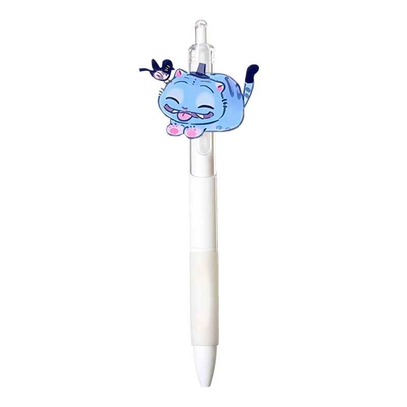 Охотники на демонов Ручка 0,5 мм для K-Pop Черная ручка Студент Сдавать экзамен Рисовать Игра Аниме Мультяшный персонаж Канцелярские товары Учебные принадлежности Детский подарок