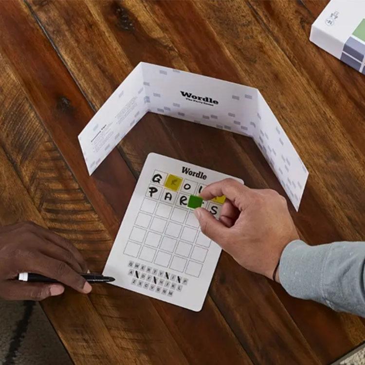 Английская версия Карточки Wordle The Party Настольные игрыИгры для вечеринокНастольные игры Scrabble