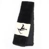 Shawl Echarpe Goglam LV Logo Black White Mink Women M77866 Used