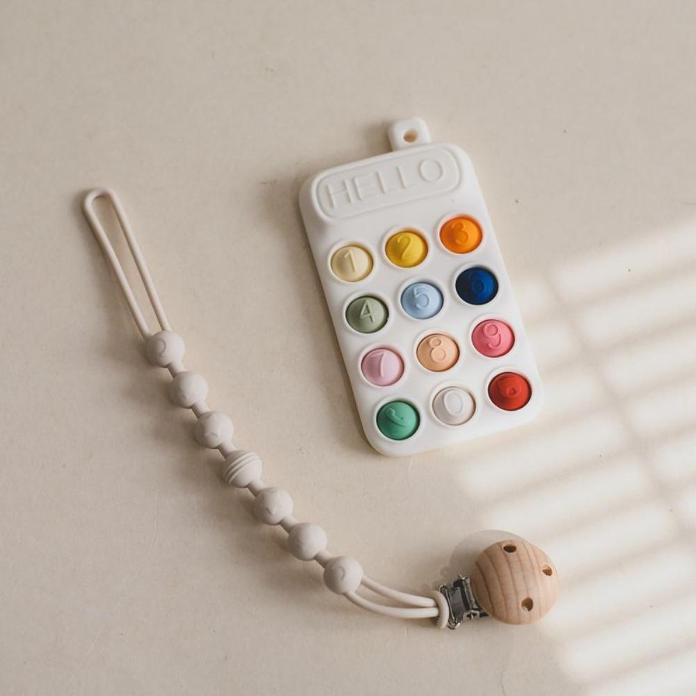 Silicone Baby Teether Toy Simulation Baby Soothing Teether New Sleeping Pacifier Kids Gifts