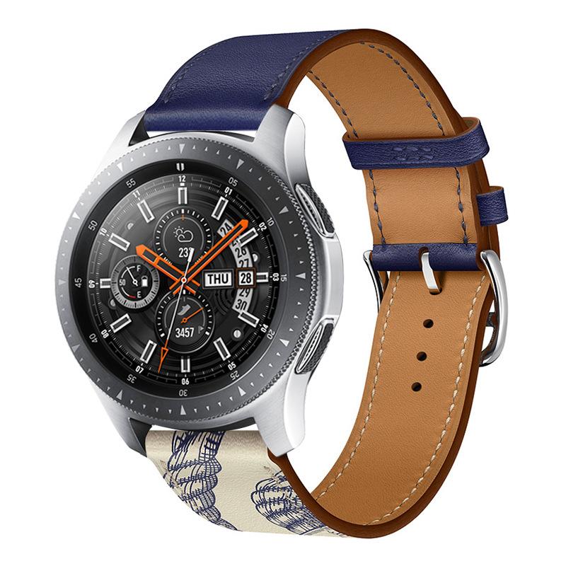 20mm 22mm Band For Samsung Galaxy Watch 6/4 Classic 5 pro/Active 2 44mm 40mm Sport Leather Bracelet Huawei GT 4-3-Pro-2-2e Strap