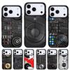 Чехол Сделай сам Цифровой микшер DJ Проигрыватель Чехол для телефона для iPhone 17 16 15 14 13 Pro Max Задняя крышка для 12 11 Pro Coque