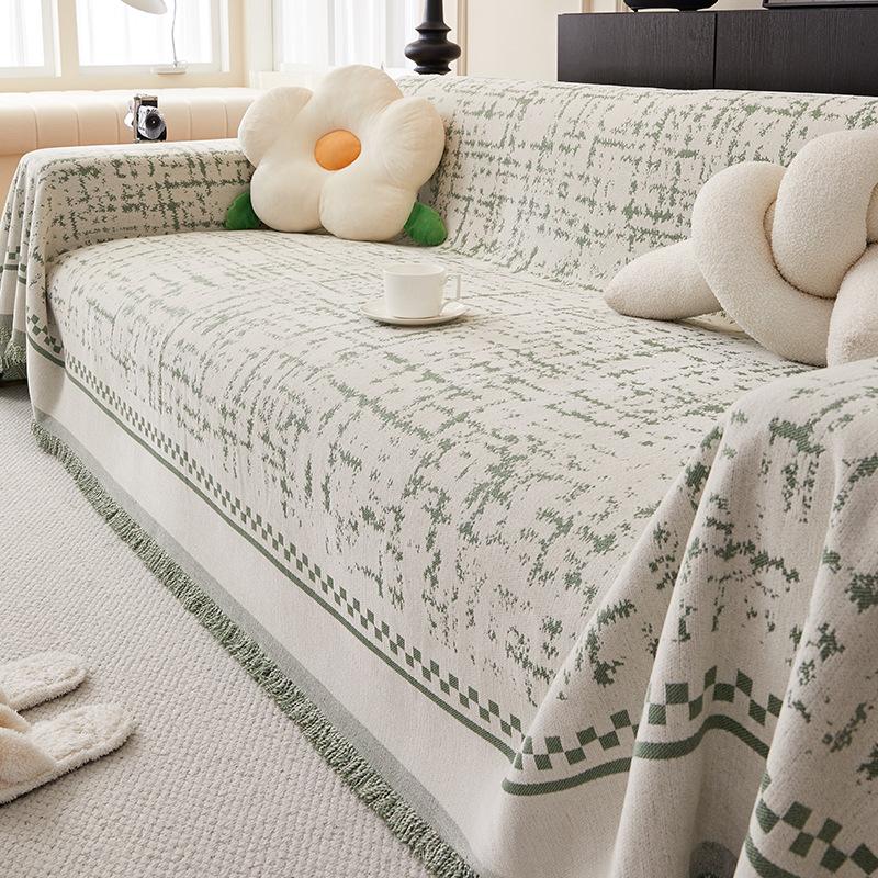 Чехол для дивана из шенилла, полноценный чехол для дивана, универсальный чехол для подушки с защитой от царапин от кошек на все времена года