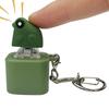 Stress-Reducing Frog Ornament Toy Clicking PushingToy Keyboard Fidget Keychain Sound Light Sensory Game For Adult Youth Student