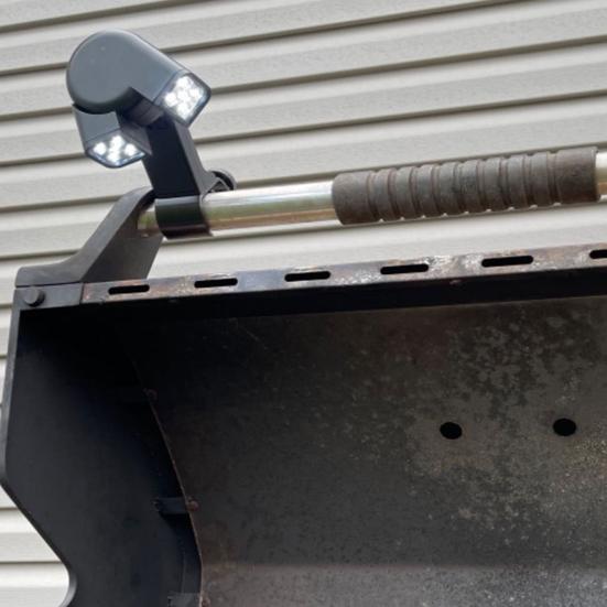 Уличный гриль-светильник с 10 светодиодными бусинами, двухголовый светильник для барбекю, многофункциональный аварийный светильник для ремонта, приготовления пищи, барбекю, гриля, аксессуары