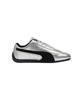 PUMA Speedcat Metallic Size 403689 Women's Sneakers, Silver, 24.5cm,