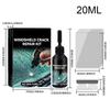 Набор для ремонта трещин лобового стекла автомобиля Жидкость для ремонта царапин автомобильного стекла Нано-ремонт стекла для экранов сотовых телефонов Зеркала Автомобильный инструмент