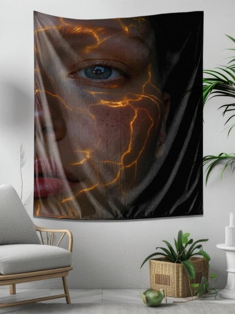 Unique Lightning Tapestry Epic Thunderbolt Print New Choice for Bedroom Living Room Decor