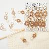 Sewing Supplies Metal Knitting Stitch Markers Metal Crochet Latch Knitting Tools