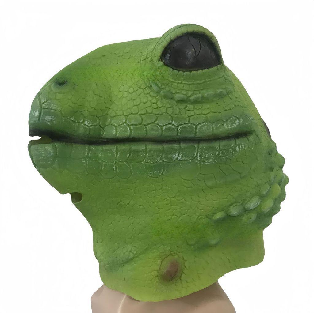 Funny Snake Head Mask With Latex Material For Costume Parties And Festivals