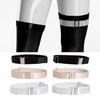 2PCS Anti-Slip Leg Harness Strap Invisible Suspender Stocking Clips  Thigh High Socks