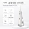 Oral Irrigator USB Rechargeable Water Flosser Portable Dental Water Jet 310ML Water Tank Waterproof Teeth Cleaner Travel