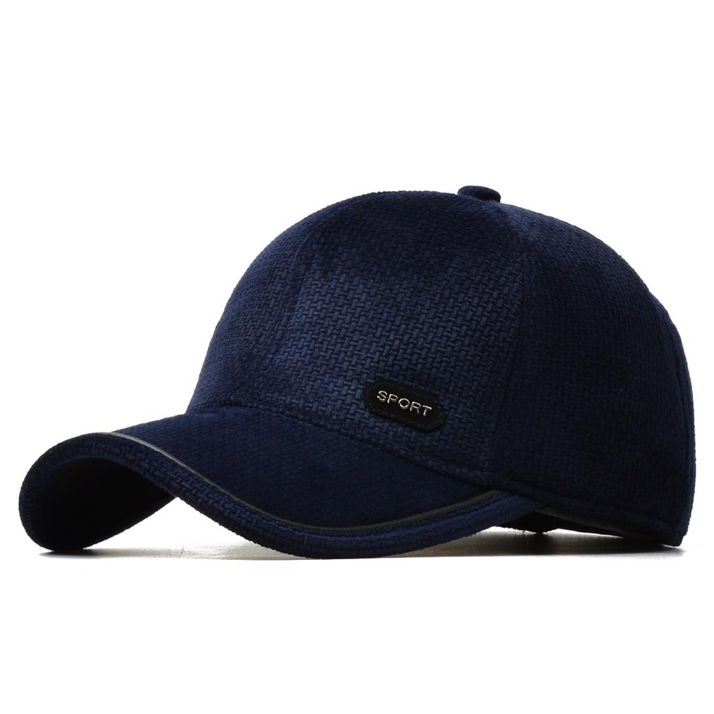 Northwood Winter Warm Mens Sport Baseball Caps Plush Velvet Thickened Outdoor Windproof Ear Protection Baseball Cap Men Trucker Hats