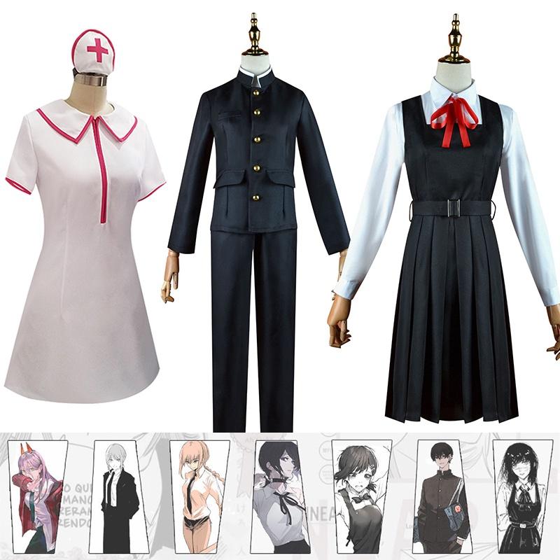 Amazing Chainsaw Man Mitaka Asa Yoshida Cosplay Costume For Halloween And Comic Con