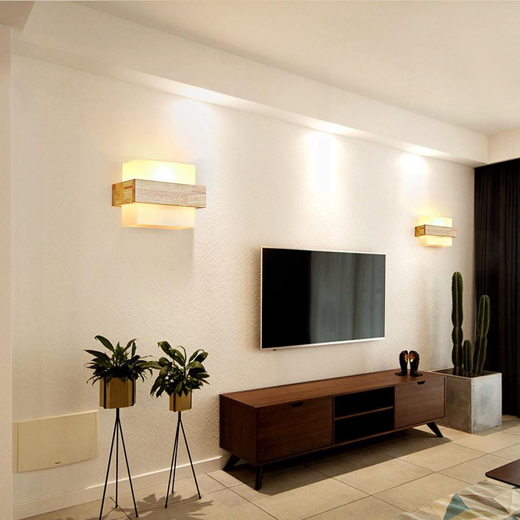 Sakura Bracket Light, Wall-Mounted Japanese Modern Acrylic Shade Lamp, Wall-Mounted, Japanese Style, Entryway Lighting, Indoor Lighting for Bedrooms,