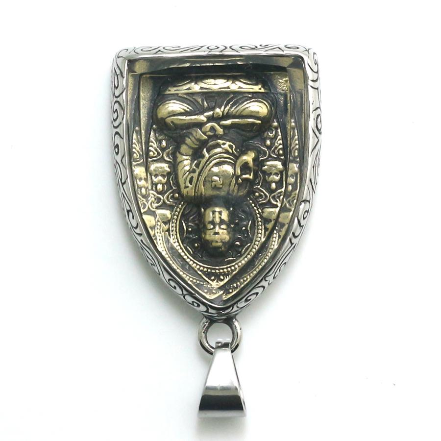 Подвеска «Защита Будды» унисекс из нержавеющей стали 316L