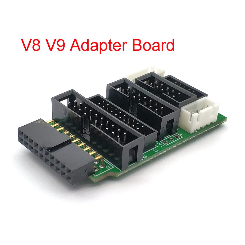 Для эмулятора V8 JTAG адаптер-конвертер для J-Link 4-контактный 6-контактный 10-контактный 20-контактный V8 V9 плата адаптера