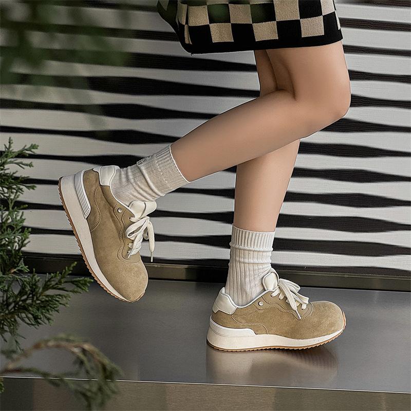 Мужская мягкая подошва универсальная трендовая спортивная обувь Дерби повседневная модная пара толстая подошва увеличивающая рост спортивная обувь 24719-J