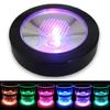 LED Luminous Round Flash Cup Coaster Induction Advertising Bar Ktv Party Club