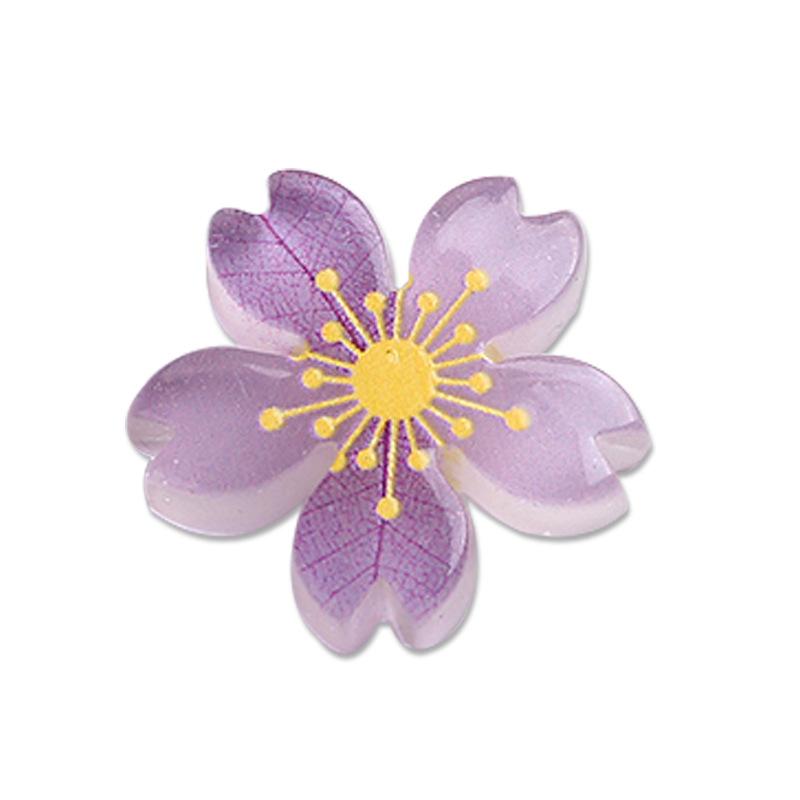 Светящиеся 5 шт. DIY Орнамент Красота Декоративный материал Вишневый цвет Патч Смола Цветочные аксессуары Модный чехол для мобильного телефона Заколка для волос