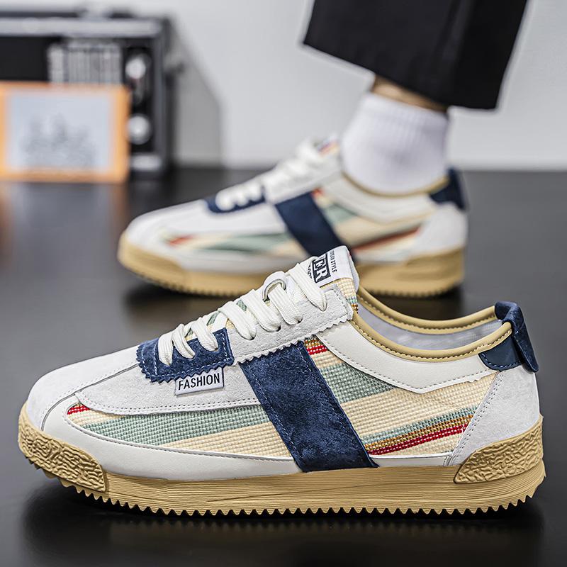 Мужские классические кроссовки на шнуровке с мягкой подошвой для ходьбы, дышащие спортивные кроссовки на плоской подошве, парная повседневная обувь, теннисные туфли